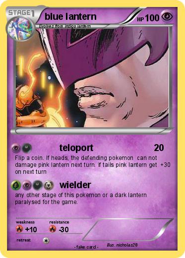 Pokemon blue lantern