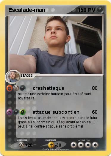 Pokemon Escalade-man