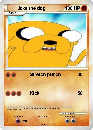 Pokemon Jake the dog