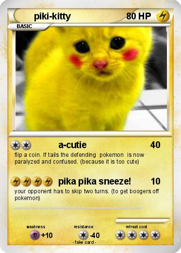 Pokemon piki-kitty