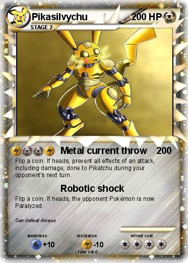 Pokemon Pikasilvychu