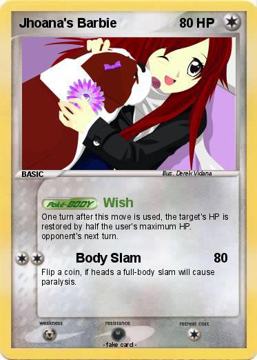 Pokemon Jhoana's Barbie