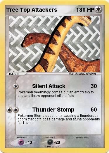 Pokemon Tree Top Attackers