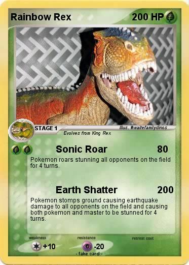 Pokemon Rainbow Rex