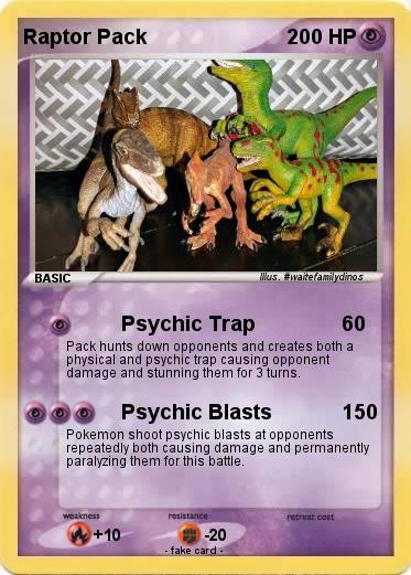 Pokemon Raptor Pack