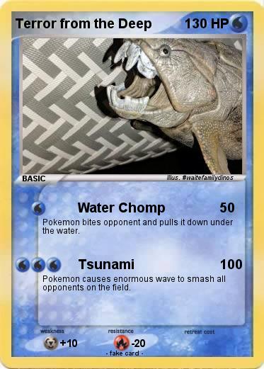 Pokemon Terror from the Deep