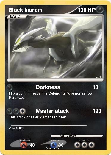Pokemon Black kiurem