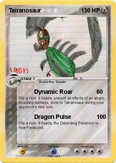 Pokemon Tairanosaur