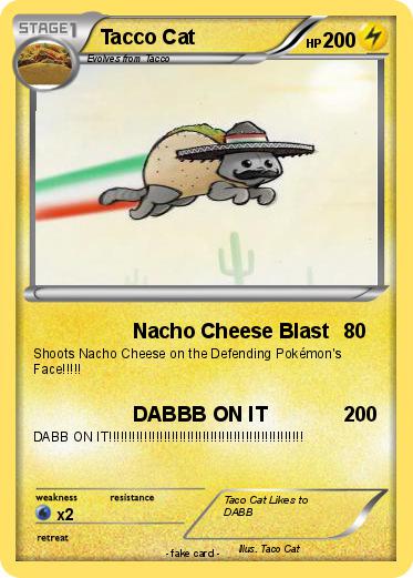 Pokemon Tacco Cat