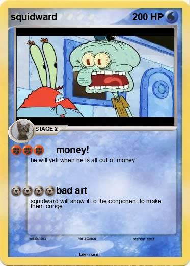 Pokemon squidward