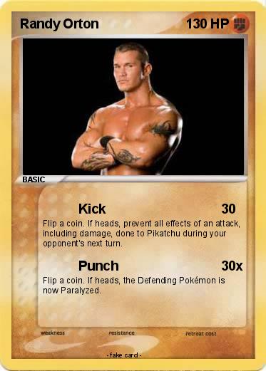 Pokemon Randy Orton