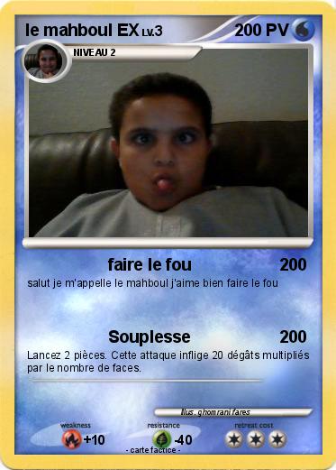 Pokemon le mahboul EX