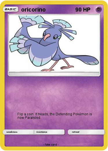 Pokemon oricorino