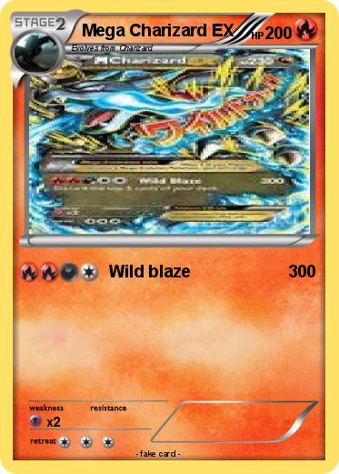 Pokemon Mega Charizard EX