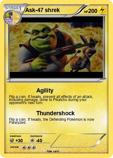 Pokemon Ask-47 shrek