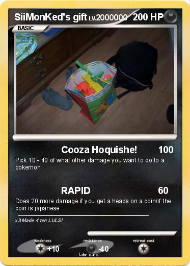Pokemon SiiMonKed's gift