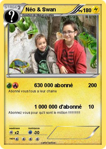 Pokemon Néo & Swan