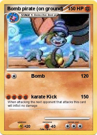 Pokemon Bomb pirate (on ground)