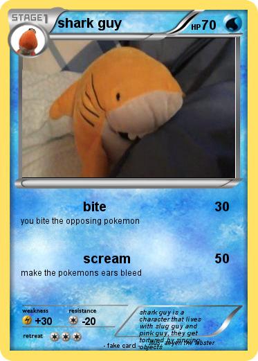Pokemon shark guy