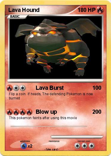 Pokemon Lava Hound