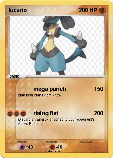 Pokemon lucario