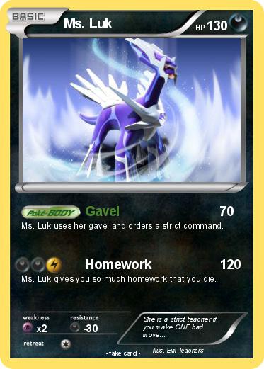 Pokemon Ms. Luk