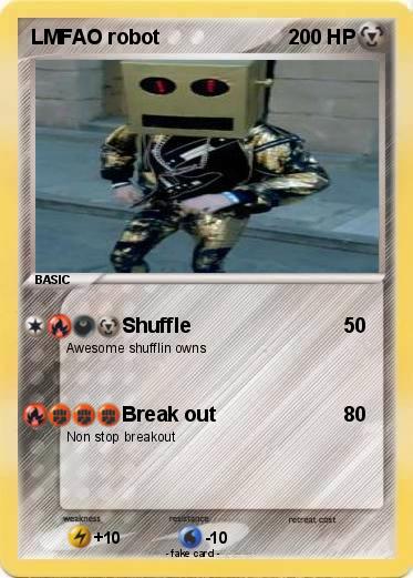 Pokemon LMFAO robot