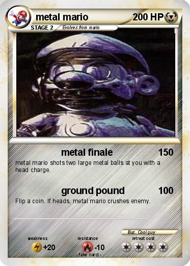 Pokemon metal mario