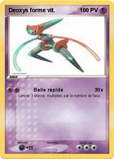 Pokemon Deoxys forme vit.