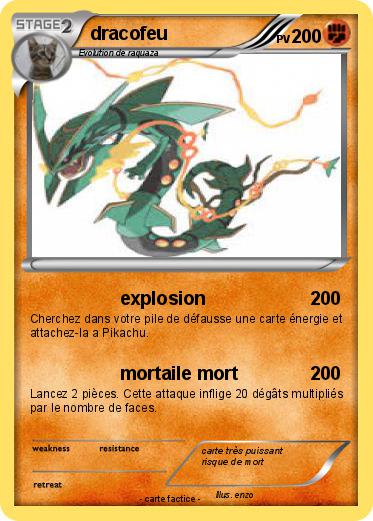Pokemon dracofeu