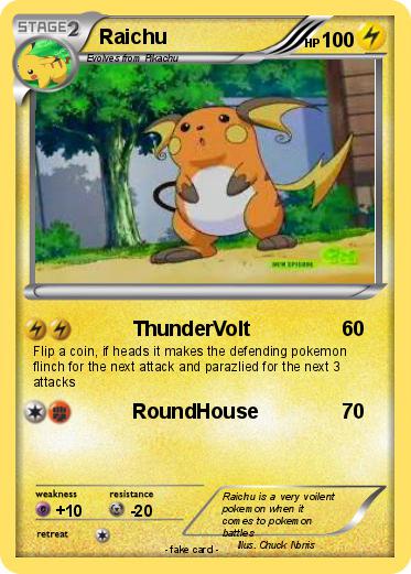Pokemon Raichu