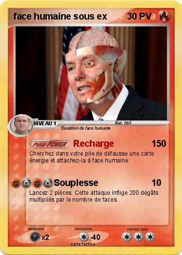 Pokemon face humaine sous ex