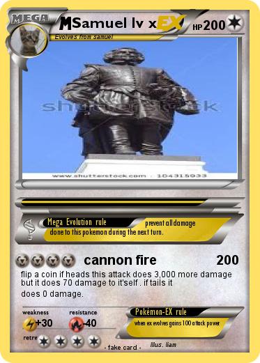 Pokemon Samuel lv x