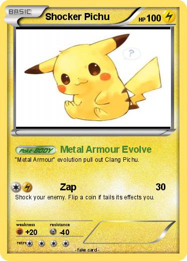 Pokemon Shocker Pichu