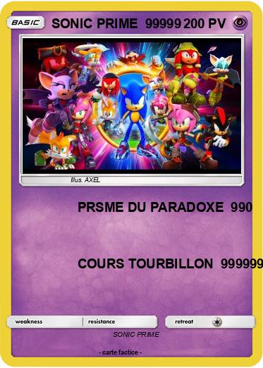 Pokemon SONIC PRIME  99999