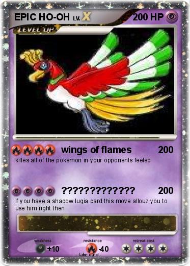 Pokemon EPIC HO-OH