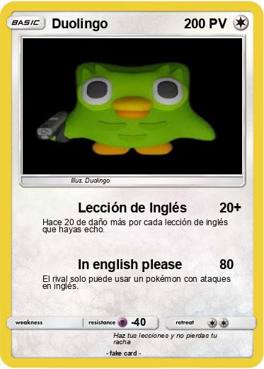 Pokemon Duolingo