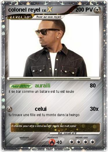 Pokemon colonel reyel