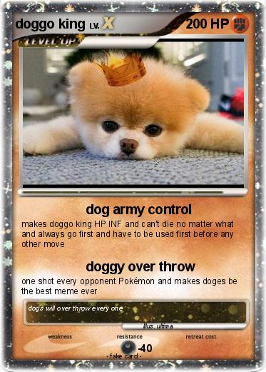Pokemon doggo king
