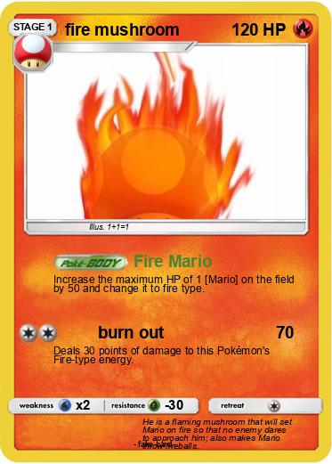 Pokemon fire mushroom
