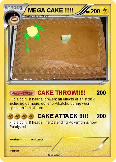 Pokemon MEGA CAKE !!!!!