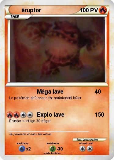 Pokemon éruptor
