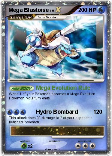 Pokemon Mega Blastoise