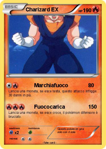 Pokemon Charizard EX