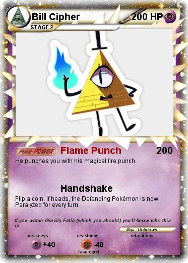 Pokemon Bill Cipher