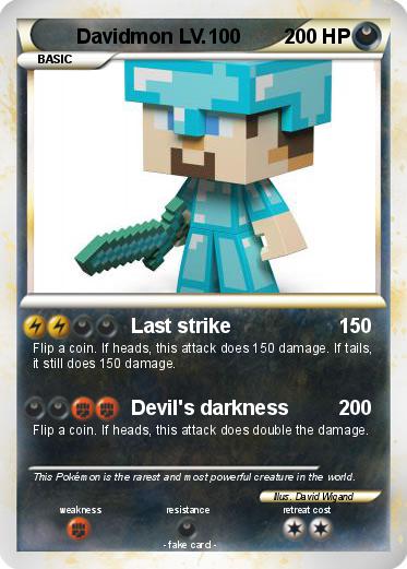 Pokemon Davidmon LV.100