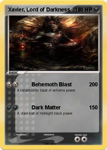 Pokemon Xavier, Lord of Darkness