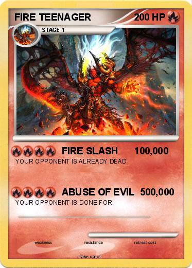 Pokemon FIRE TEENAGER