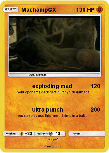 Pokemon MachampGX