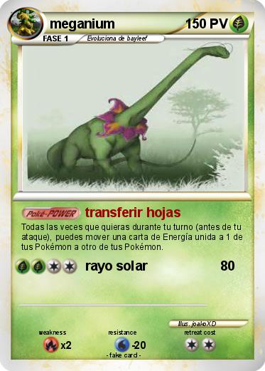 Pokemon meganium